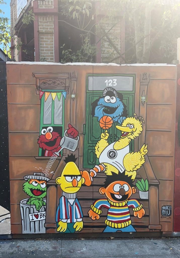 Sesame St. Mural