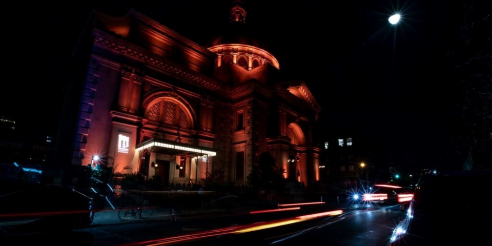 The ball was held at the Weylin in Brooklyn.