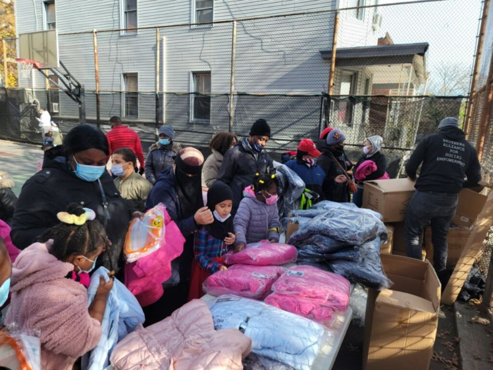 Brothers Alliance for Social Empowerment Coat Drive 2021