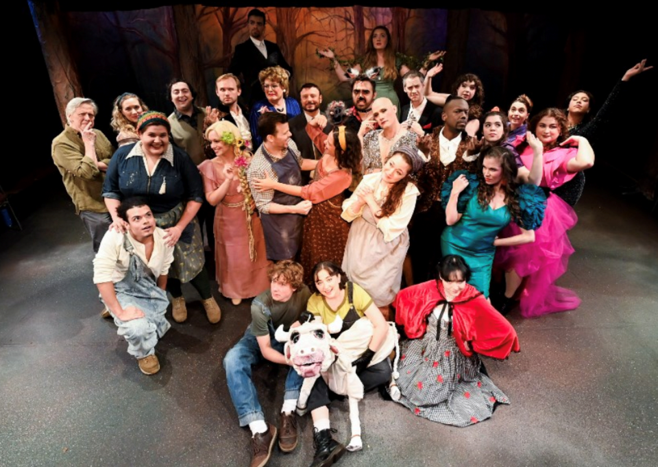 The Heights Players cast of "Into the Woods" by Stephen Sondheim. Photo: provided.