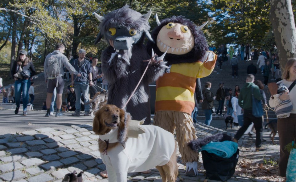 This family's costume is from "Where the Wild Things Are." Photo: Katey St John for the BK Reader.