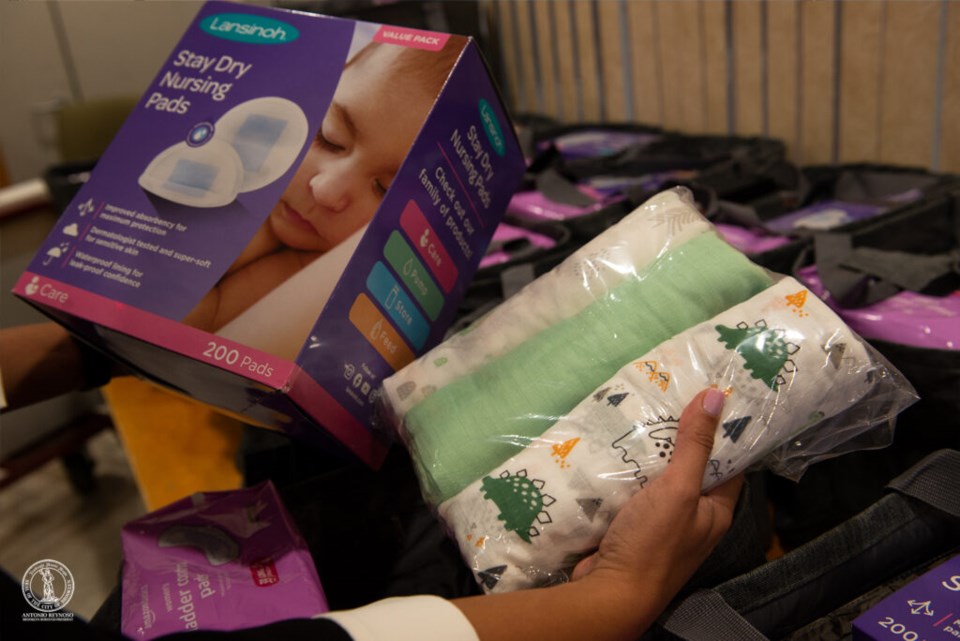Some of the items included in the "Born in Brooklyn" baby boxes. Photo: Provided/ Office of the Brooklyn Borough President.