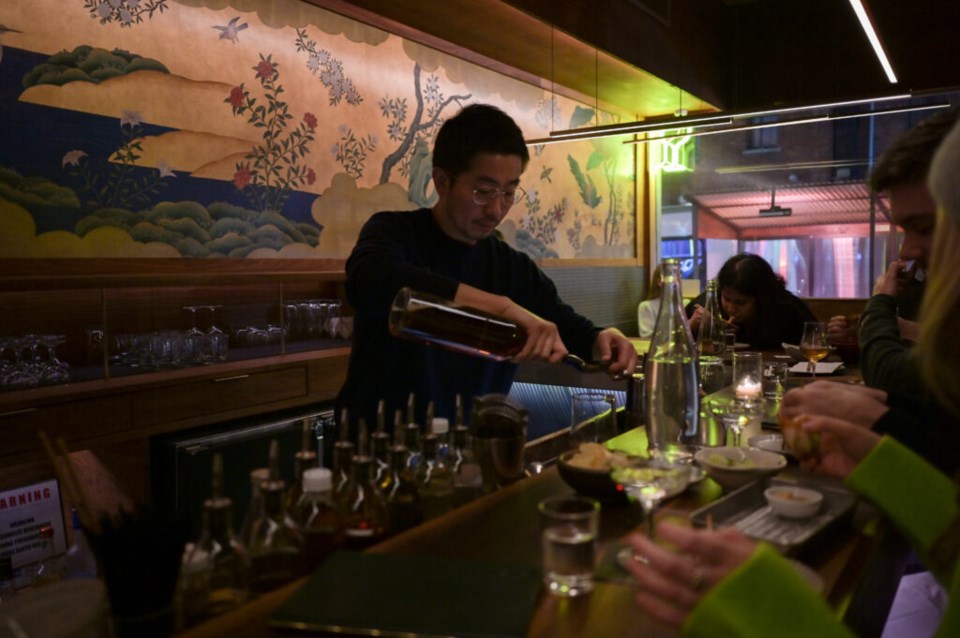 Bar Goto Niban mixologist. Photo: Jonathan Mora for the BK Reader.