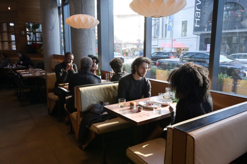 Brunch diners at the new Peaches Prime. Photo: Jonathan Mora for BK Reader.