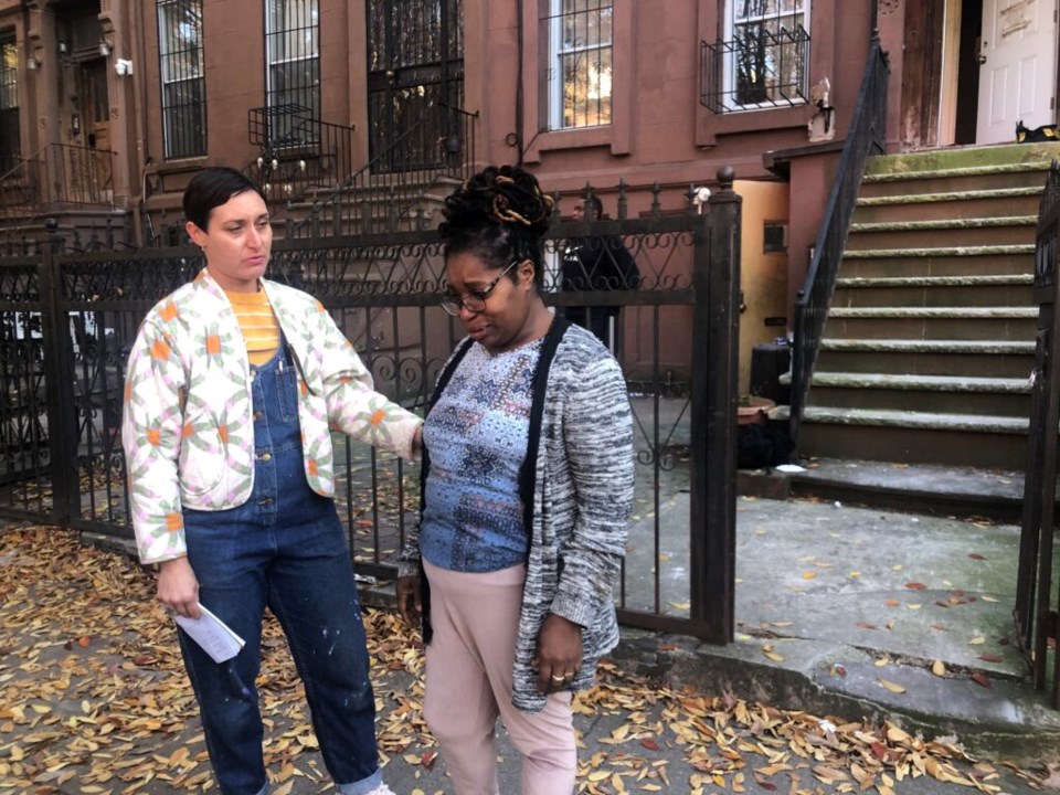 Salvanita Foster (right) and Lauren Cawdrey (left). Photo: Miranda Levingston for the BK Reader.