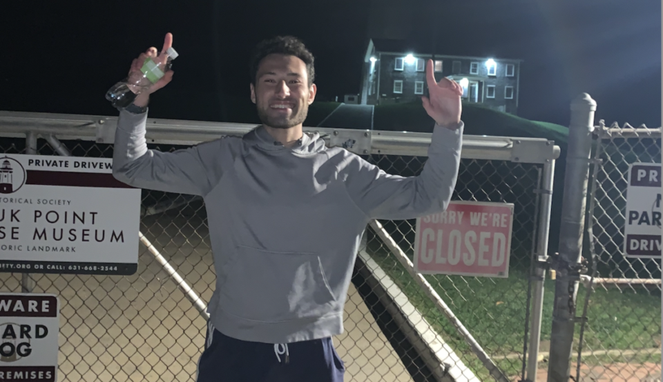 Matthew Fertig ran 120 miles across Long Island to raise money for gun reform