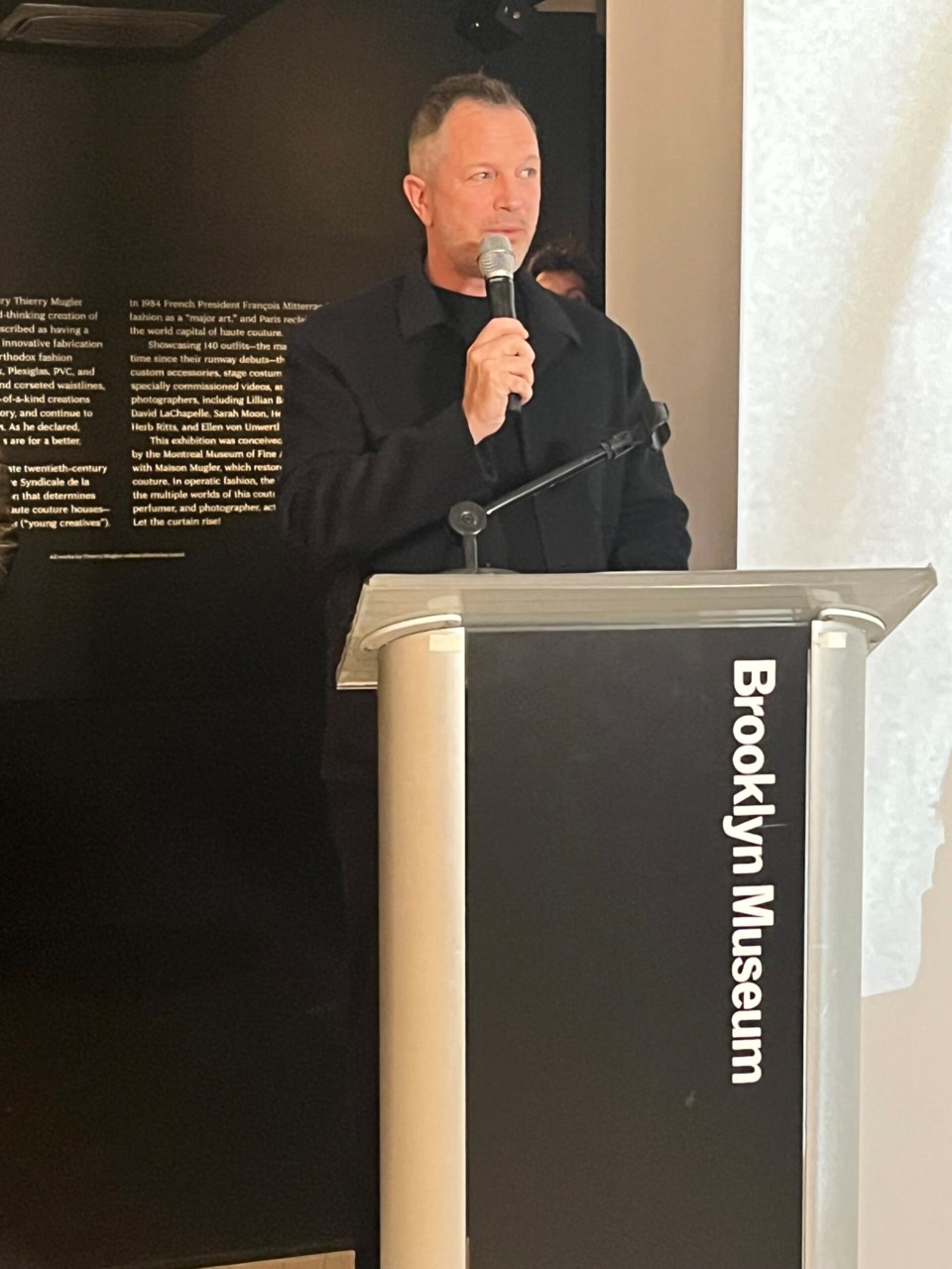 Thierry-Maxime Loriot kicks things off. Photo: Natasha Knows for the BK Reader.