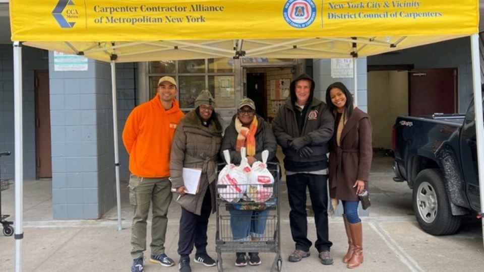 From Nov. 14 to Nov. 22, more than 2,500 turkeys were donated at 18 different events, including three events in Brooklyn. 