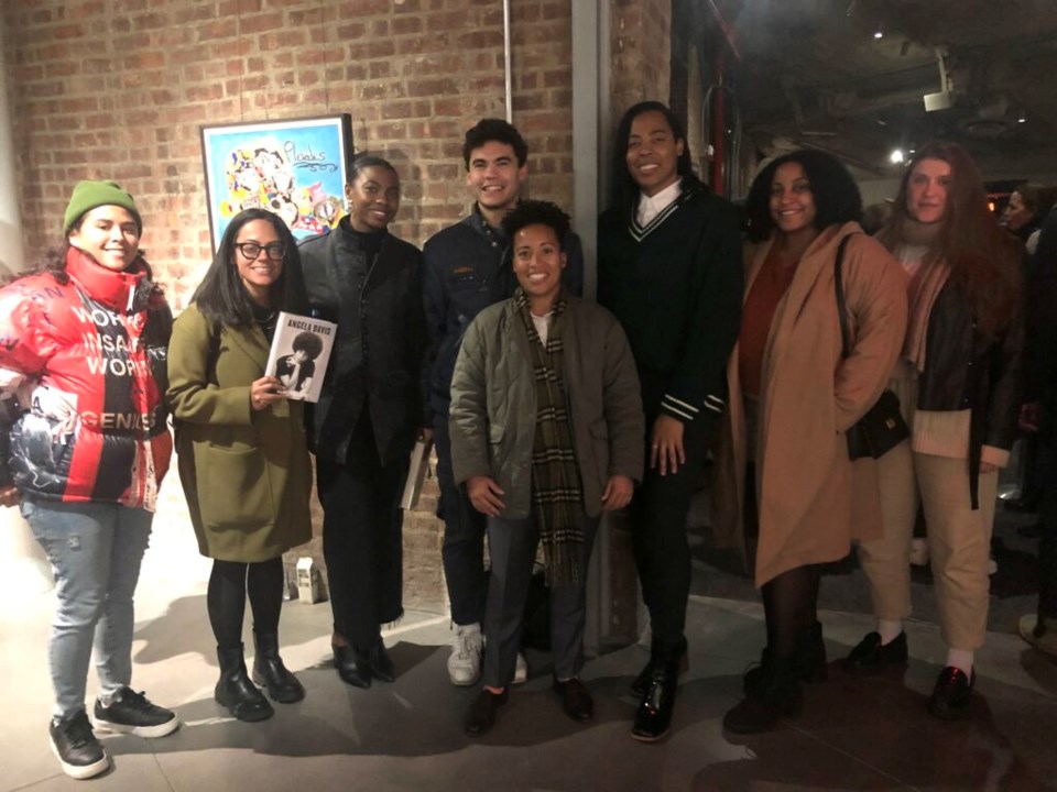 Council Member Crystal Hudson (front) and her staff attended the event. Photo: Miranda Levingston for BK Reader.