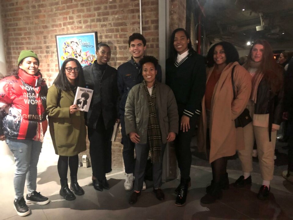 Council Member Crystal Hudson (front) and her staff attended the event. Photo: Miranda Levingston for BK Reader.