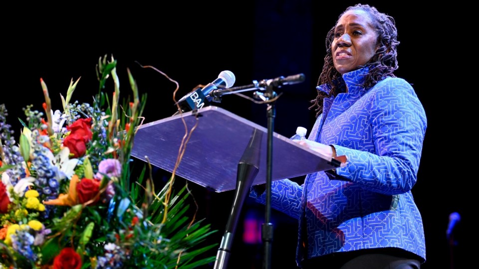 Sherrilyn Ifill speaks onstage during the 37th Annual Brooklyn Tribute to Dr. Martin Luther King, Jr.