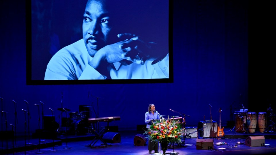 Sherrilyn Ifill speaks onstage during the 37th Annual Brooklyn Tribute to Dr. Martin Luther King, Jr.