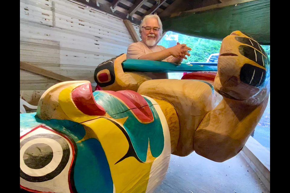 Bowen artist Simon Daniel James (Winadzi) is guest curator for the Authentically Indigenous Festival at the Hearth Gallery.