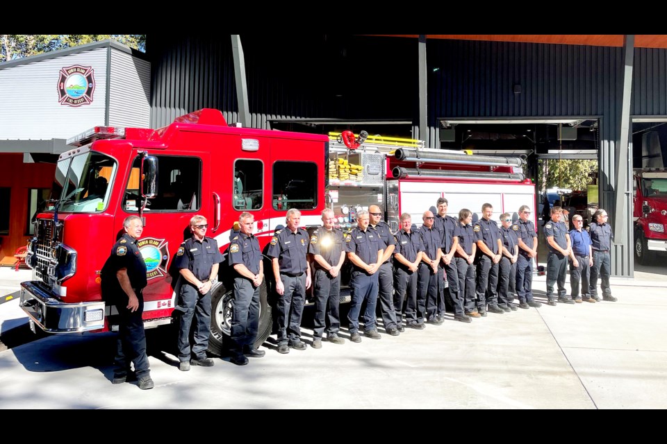 The new Bowen Fire Hall on Miller Road had its grand opening on September 24.