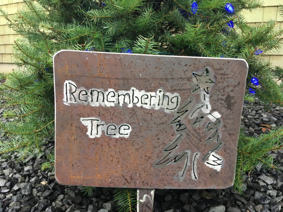 Remembering Tree sign 