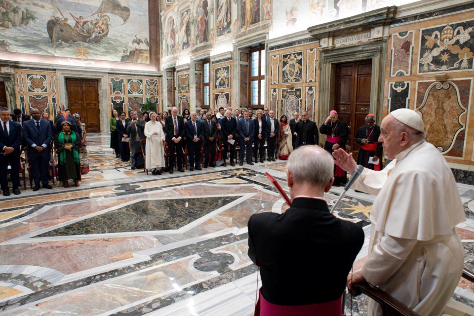 Pope Francis addressed Indigenous leaders and many others at the ‘Indigenous Peoples’ Knowledge and Sciences’ conference at the Vatican last month.