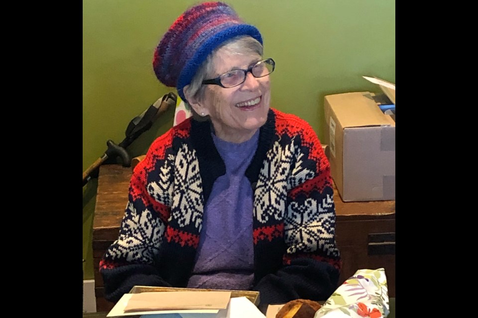 Irene Howard on her 97th birthday in 2019.