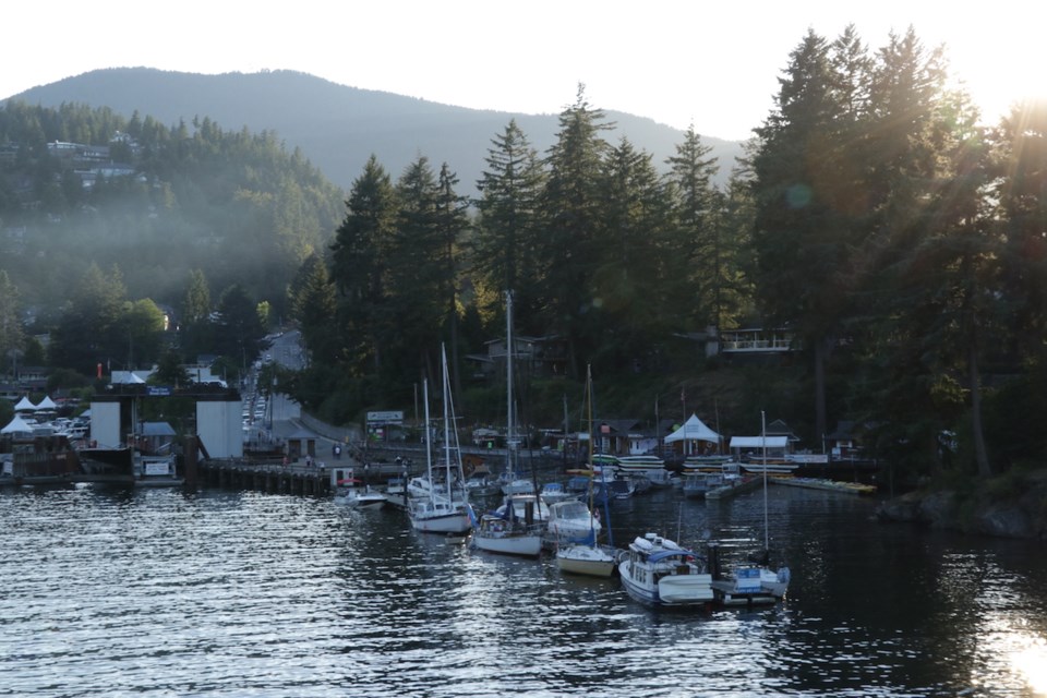 Snug Cove harbour view from ferry