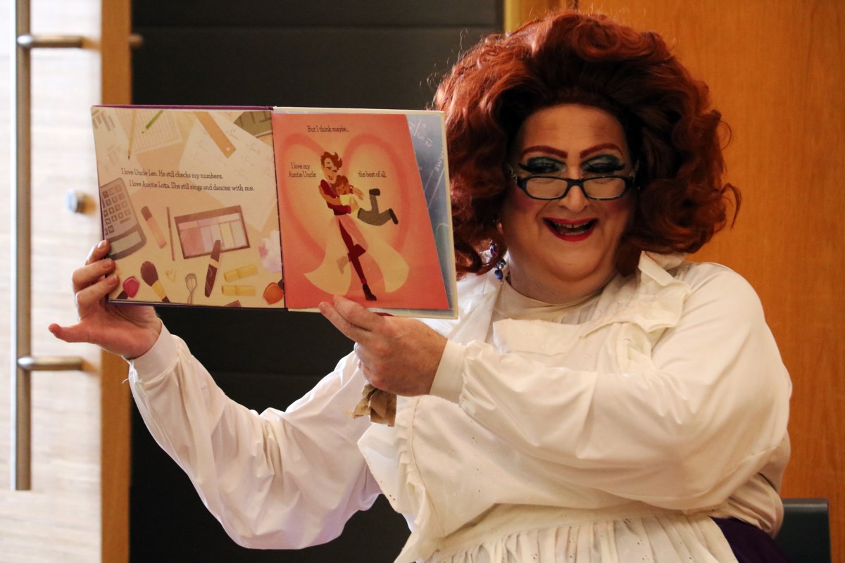 Despite protesters, Drag Queen Storytime offers ‘a way to connect’