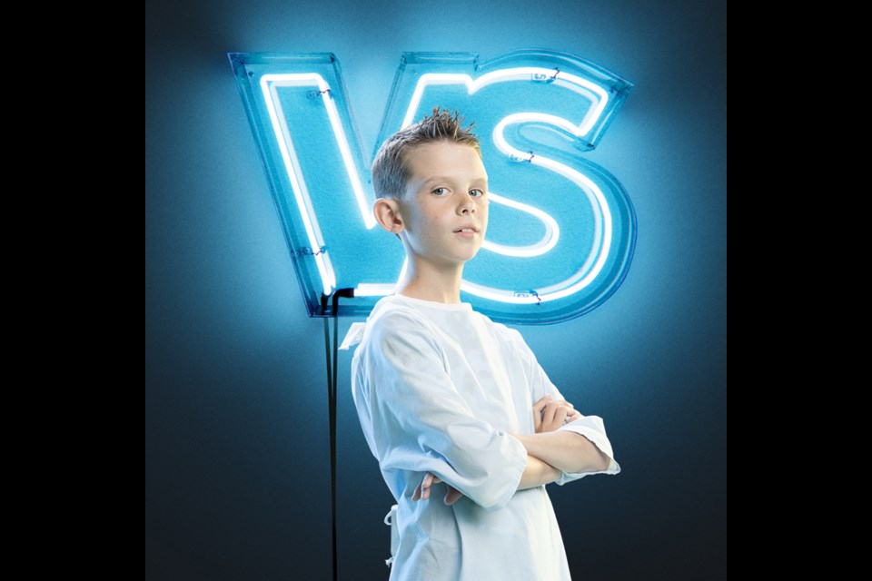 Mason Donkin is seen in his official SickKids Foundation ambassador photo