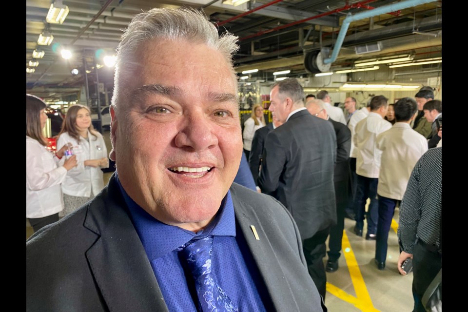 New Tecumseth Mayor Richard Norcross called the additional investment in the Alliston Honda facility a big feather in the cap for the community.