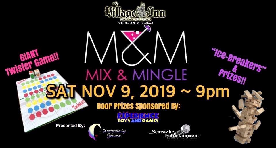 Mix & Mingle is back for another round this November. Submitted Photo.