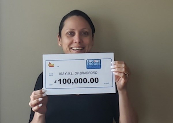 Encore (Lotto 649)_January 16, 2021_$100,000.00_Iray Lemes of Bradford