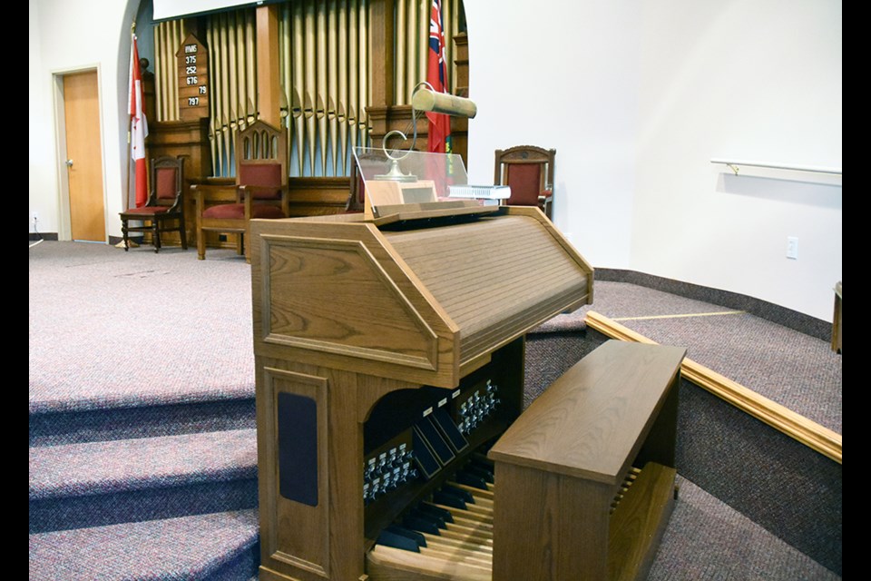 See and hear the new organ system at St. John’s Presbyterian Sept. 22 at 7 p.m. Miriam King/BradfordToday