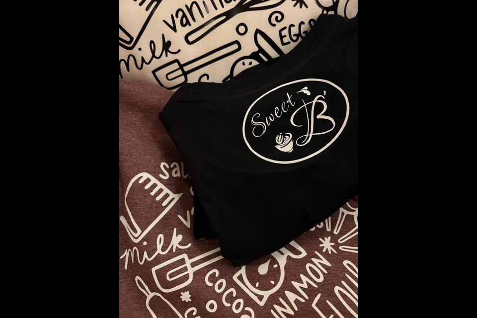 Sweet B’s merch from apparel company Copper and Oak Designs