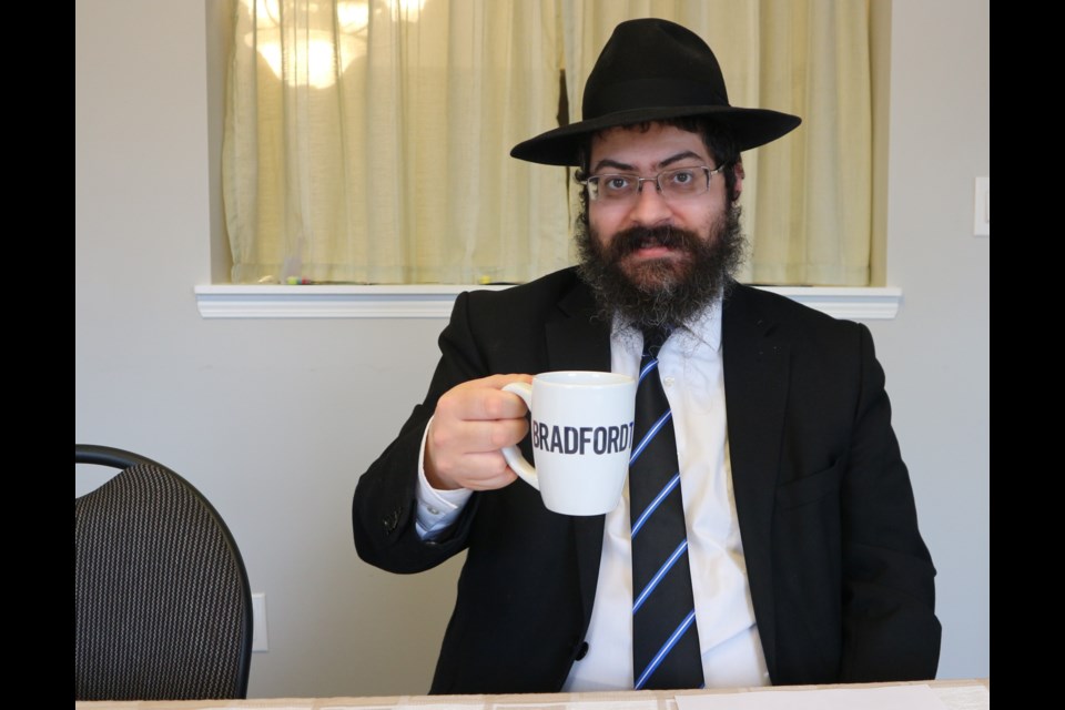 Rabbi Yosef Nakkar, who runs Jewish Bradford. Natasha Philpott for BradfordToday