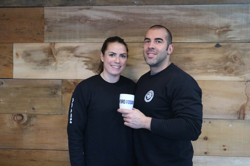 Laura and Dan Sinclair have been the owners of CrossFit Bradford since June 2016. Natasha Philpott for BradfordToday