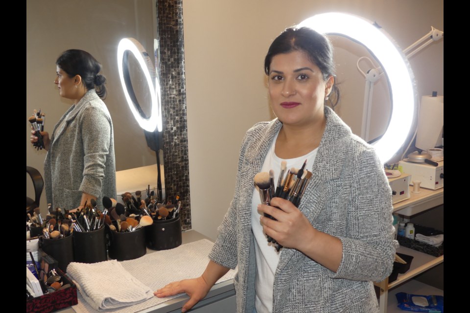 Sumayya Khan at her Bradford West Gwillimbury studio. Jenni Dunning/BradfordToday