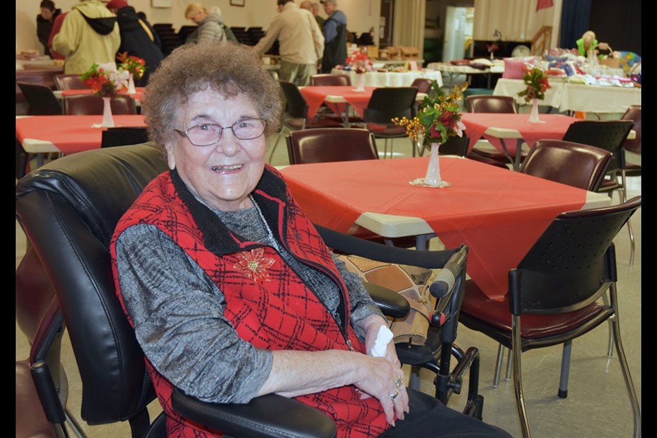 Craft Lady’ Pat Ledlie returns to the Danube Centre for the annual Craft Show and Sale, Nov. 10. Miriam King/BradfordToday
 
