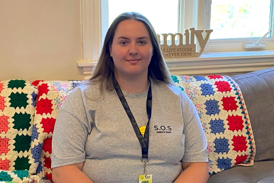 Emma Kostyra is the Director of the SOS programShe was a team lead in the first year of the program and returned this year to support and manage all the teams.