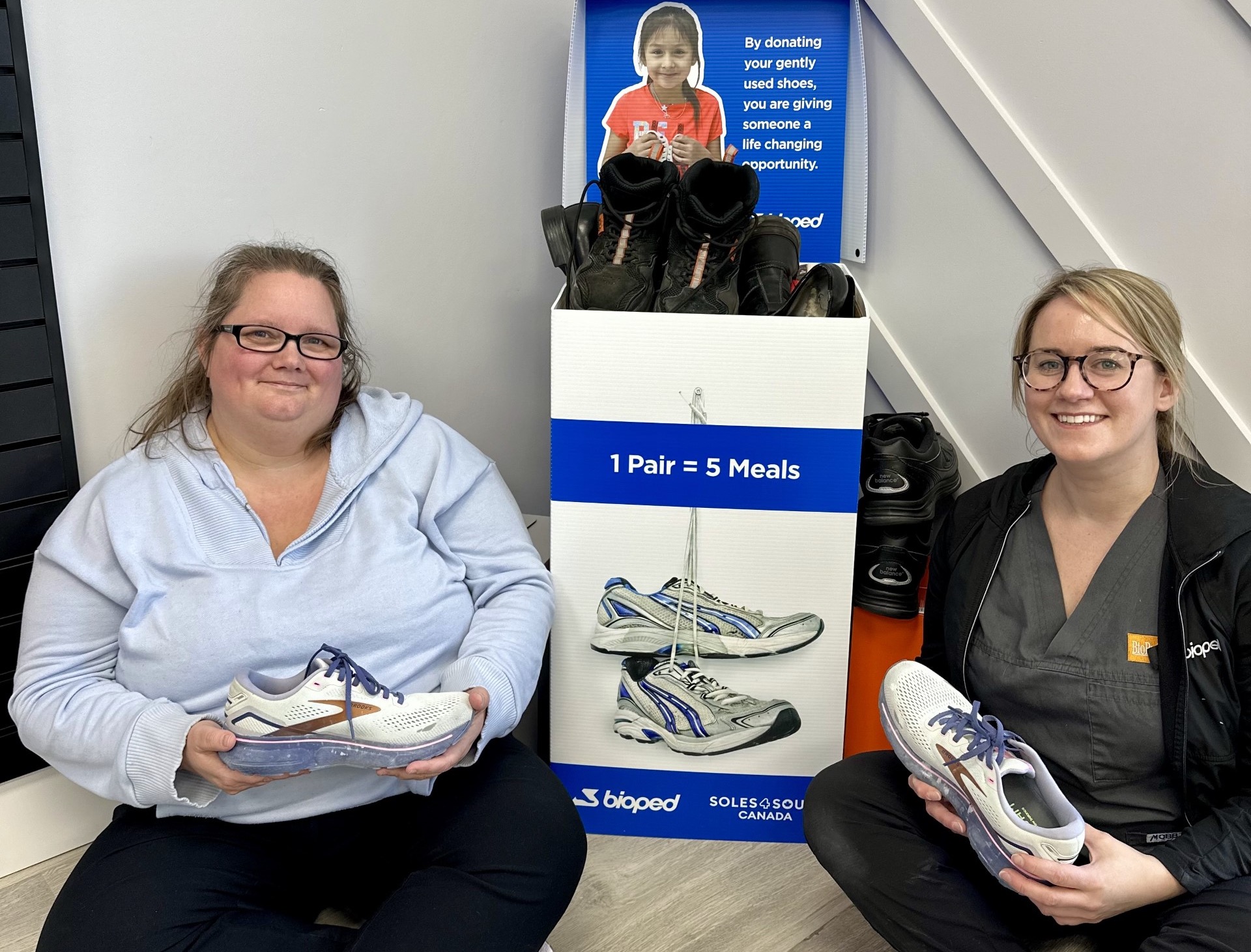 Toe-tal effort: Bradford foot-care clinic hosting shoe drive