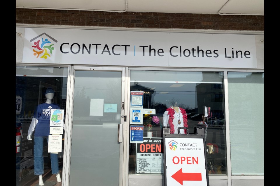 The Clothes Line second hand shop in Bradford