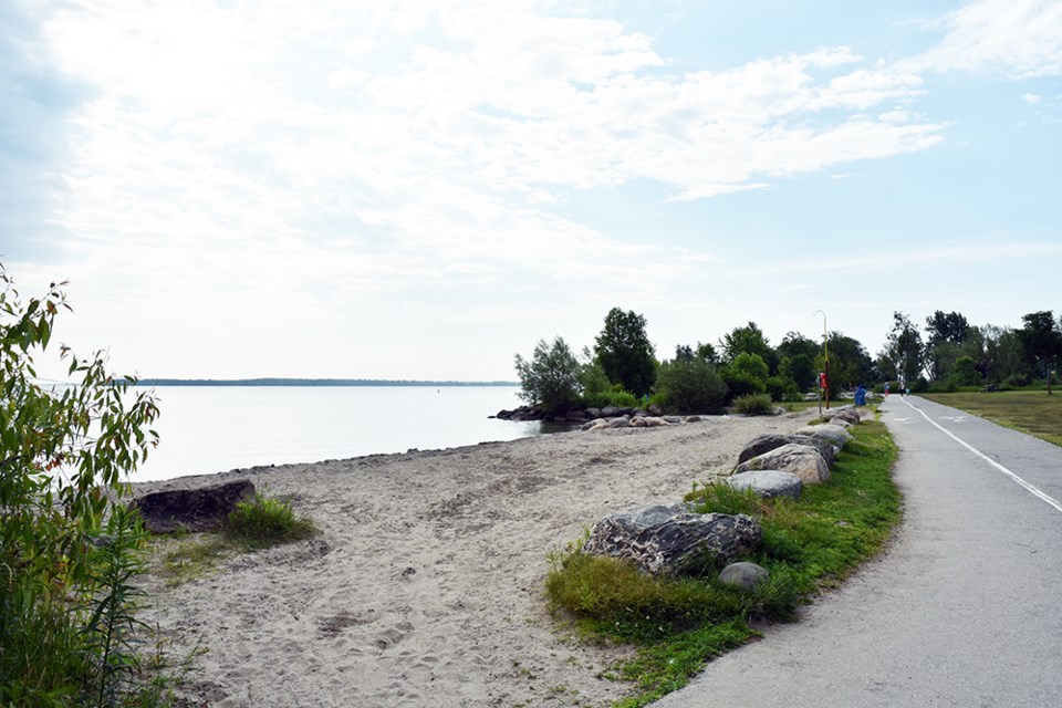 A view of future 'Beach Place' at Innisfil Beach Park, on Lake Simcoe. Miriam King/Bradford Today