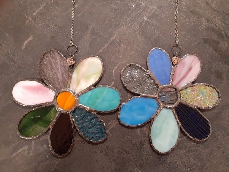 Tiina Lehtola, owner of 'Creations by T', enjoys working with textured glass when making her pieces. Tiina Lehtola, owner of 'Creations by T' is a vendor at the Bradford Harest Market and sells many different glass pieces she has made by hand. /Photo Submitted.