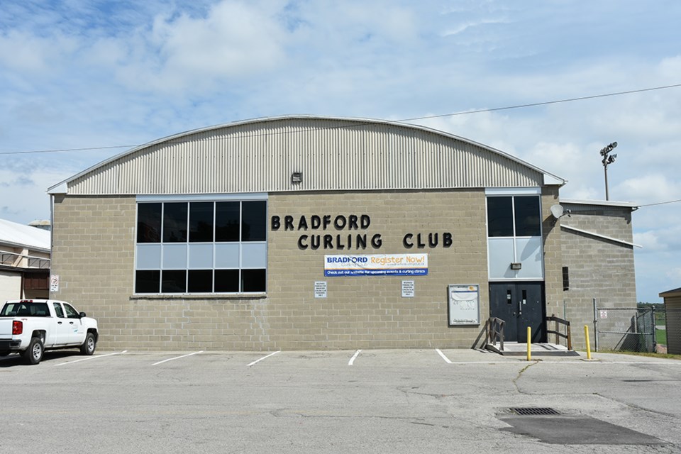 The Bradford Curling Club. Miriam King/BradfordToday