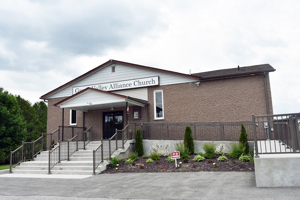 Green Valley Alliance Church on Simcoe Road in Bradford will be hosting its annual National Indigenous Peoples Day Feast this Friday. Miriam King/Bradford Today