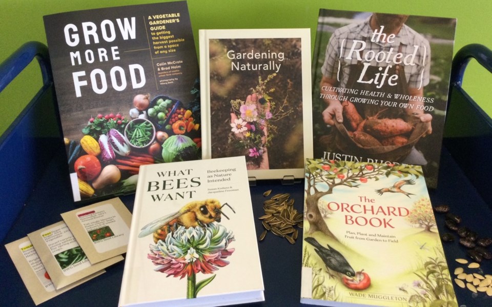2022-03-16 Bradford Library picks of the week garden books and seeds