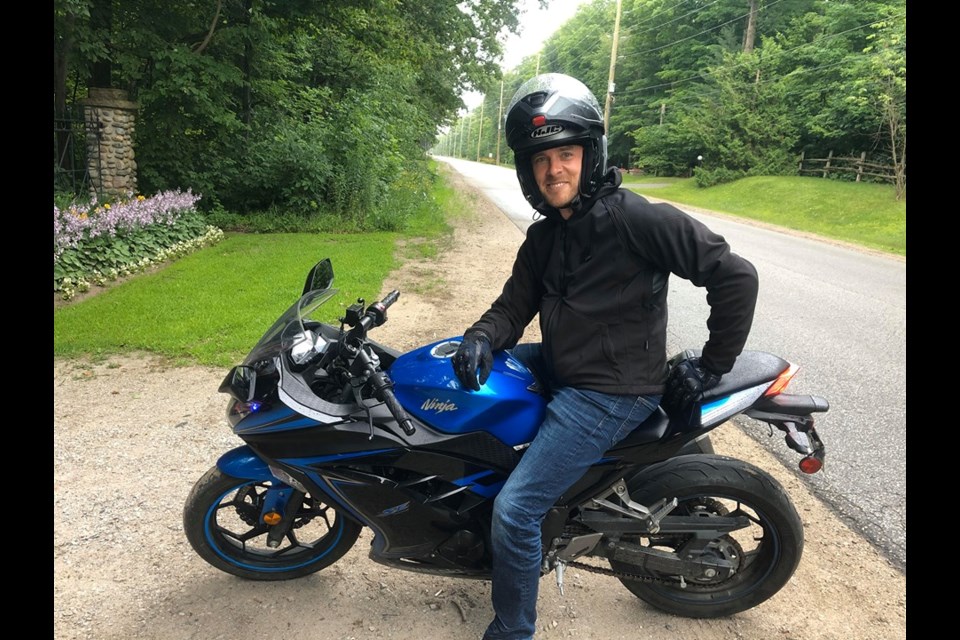 Sean McDonnell had just taken the motorcycle riding course last June and enjoyed riding with his good friend Bre-Anne Danielle Coleman. Submitted photo