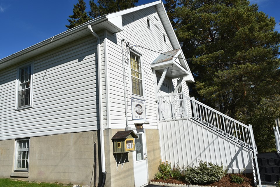 The Tec-We-Gwill Women's Institute Hall in Newton Robinson, also known as the Newton Robinson Hall. The building is handicapped accessible. Miriam King/Bradford Today