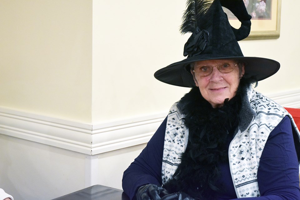 Which witch? Dressed up for Boo Bingo at Lakeside Retirement residence in Innisfil. Miriam King/Bradford Today