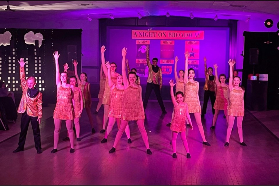 Music in Motion Performing Arts Studio hit the stage on Saturday with their 'A Night on Broadway' production at the Portuguese Cultural Centre.