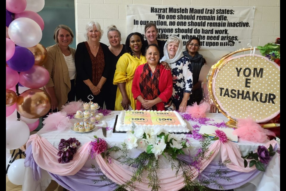 The Ahmadiyya Muslim Women's Association hosted an event Sept. 15 to celebrate its 100th anniversary.