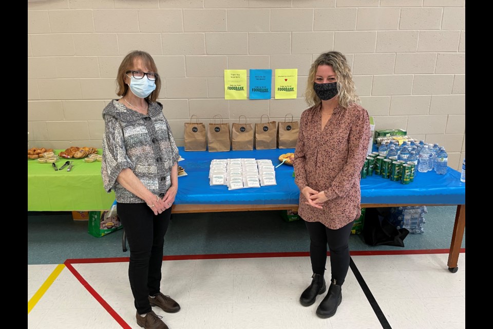 Helping Hand Food Bank President Cyndie Pasquarella and Executive Director Carolyn Khan said the event was long overdue. 