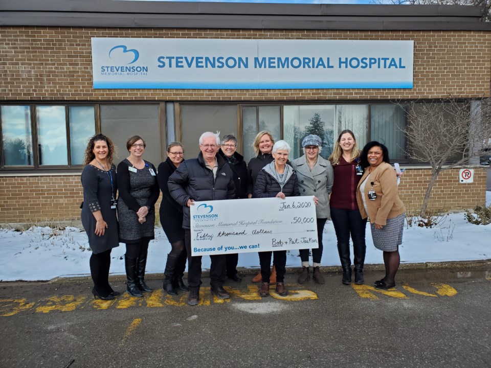 Family Pledges 50k To Stevenson Memorial Hospital