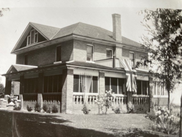 The Stroud homestead at 197 Barrie St.