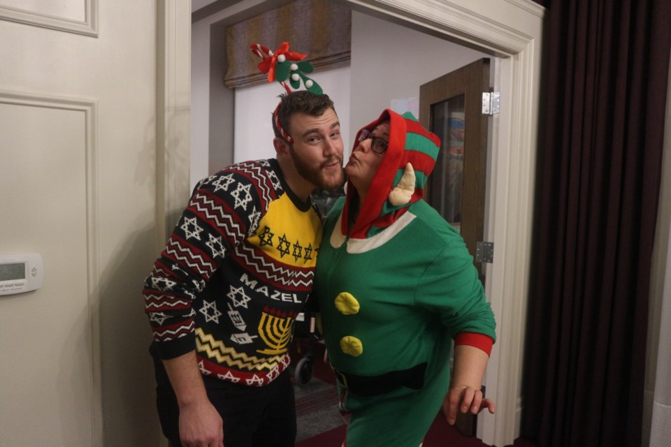 Activities Coordinator Chad Axelrod and Director of Care Jacqueline Cassels. Natasha Philpott/BradfordToday 